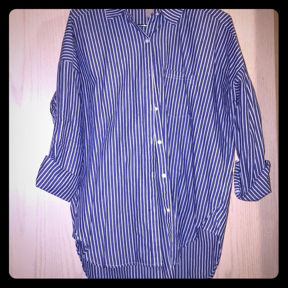 Striped Button Down